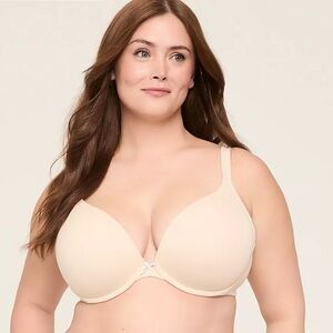 Cacique Cotton Boost Plunge Bra